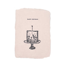 Load image into Gallery viewer, Happy Birthday Cake Notecard