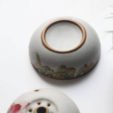 Load image into Gallery viewer, Hand-Painted Lotus Incense Holder