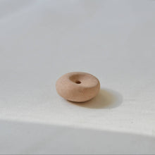 Load image into Gallery viewer, Mini Beige Ceramic Pebble Incense Holder