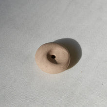 Load image into Gallery viewer, Mini Beige Ceramic Pebble Incense Holder