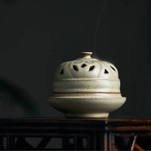 Load image into Gallery viewer, Handmade Japanese Style White Incense Holder