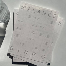Load image into Gallery viewer, Balance Bingo Pad