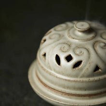 Load image into Gallery viewer, Handmade Japanese Style White Incense Holder