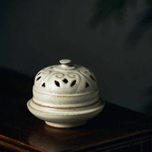 Load image into Gallery viewer, Handmade Japanese Style White Incense Holder
