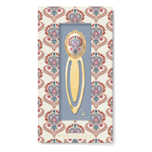 Load image into Gallery viewer, Folk Heart Metal Clip Bookmark
