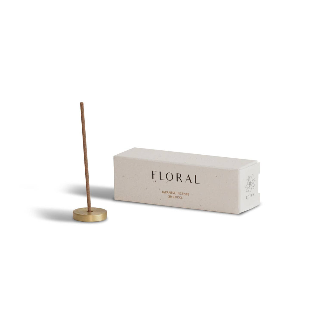 Lotus Japanese Incense Stick Set