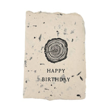 Load image into Gallery viewer, Happy Birthday Tree Rings Card
