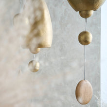 Load image into Gallery viewer, Stinson Antique Brass Hanging Bell (Ovoid)
