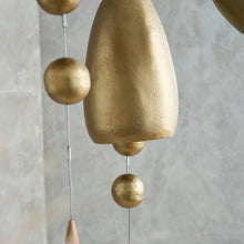 Load image into Gallery viewer, Stinson Antique Brass Hanging Bell (Conical)
